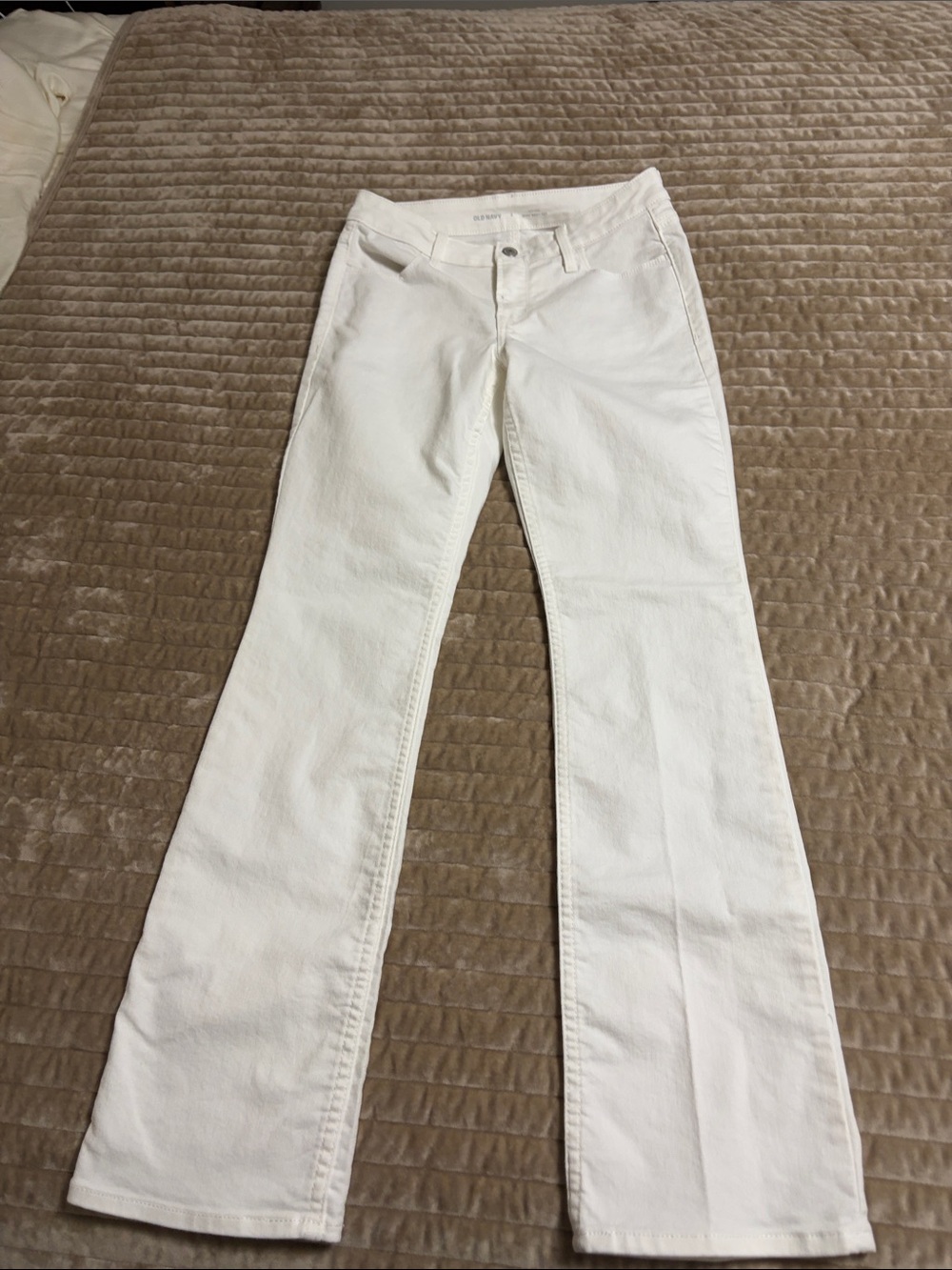Women's White Flared Jeans